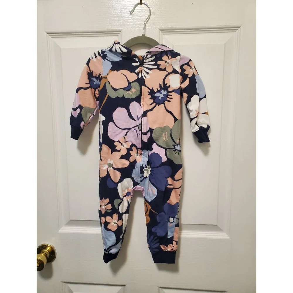 Baby Girl Carter's Jumpsuit 18m Blue Multi